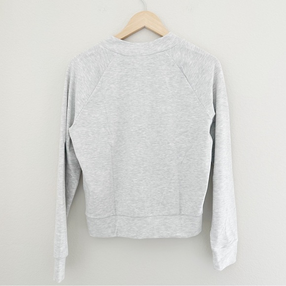 NEW Bobi Light Grey Zip Up Bomber Jacket - Picture 7 of 8